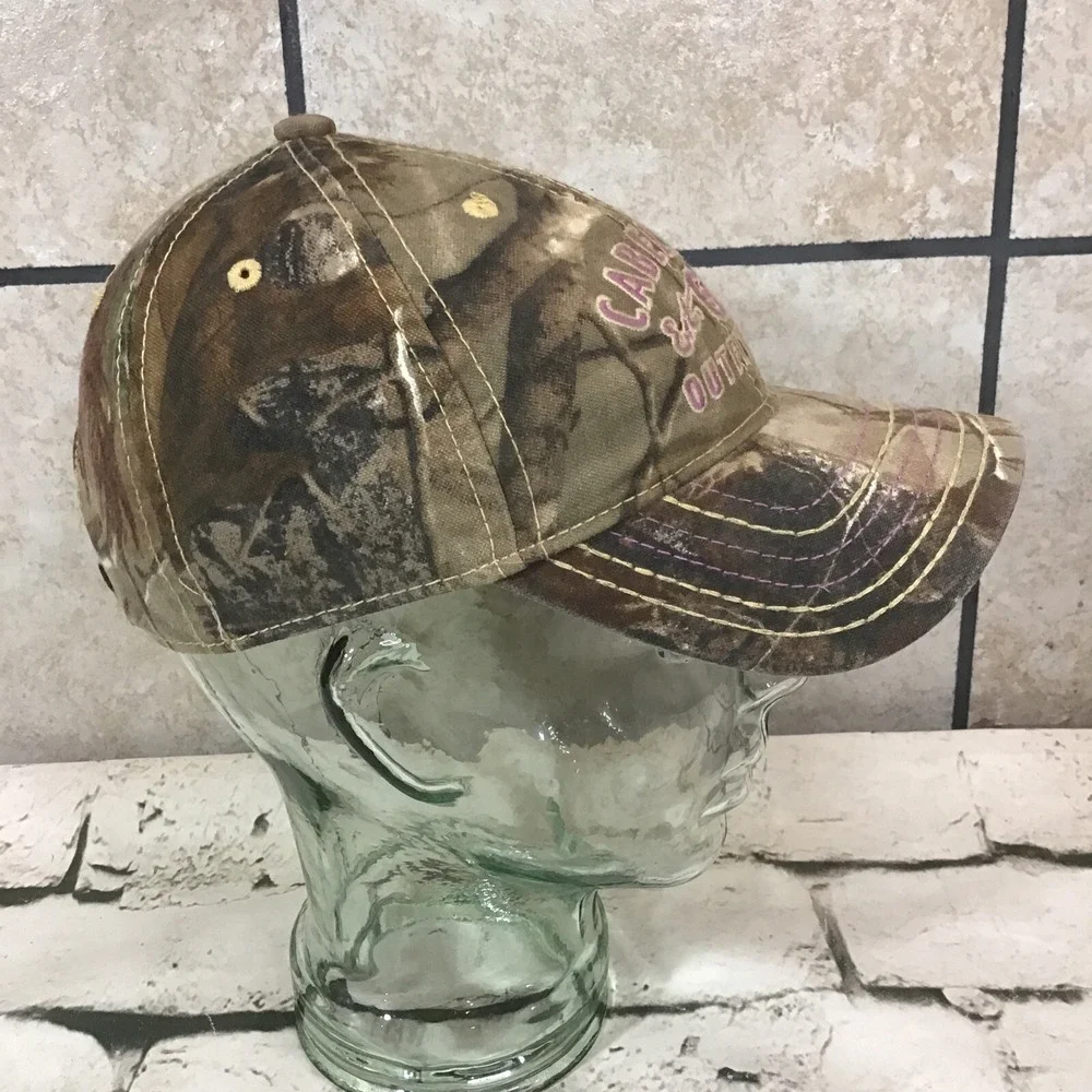 Cabelas Youth Hat Classic Camo Adjustable Ball Cap Hunter Outdoor